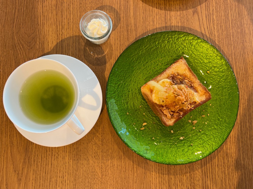 French Toast and Green Tea